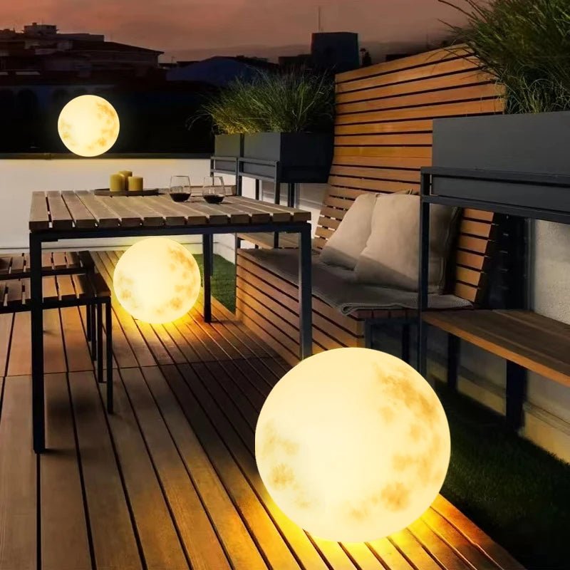 Magische Moonlamp™ | Verzaubernde moon-shaped Gartenlampe
