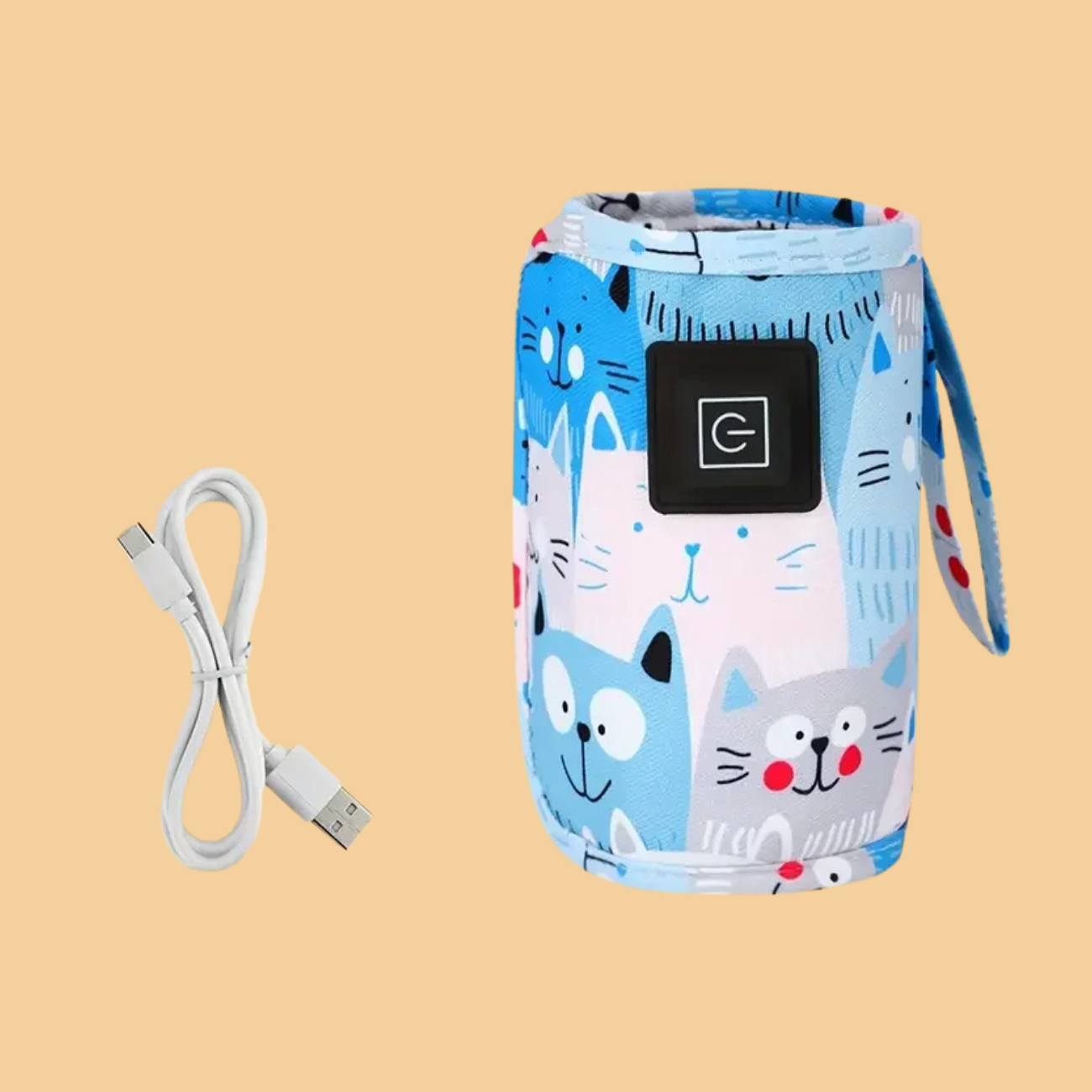 Draagbare fles warmer