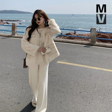 Lammwoll-Wintermantel