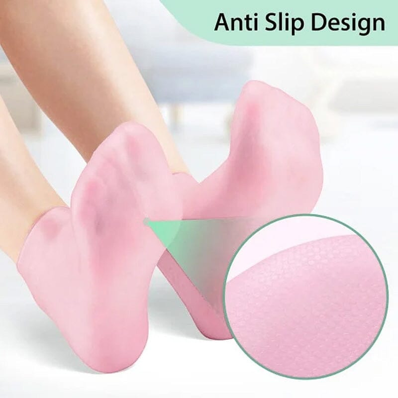 StepSoothe | Frauen Fußbad Pediküre Silikonsocken