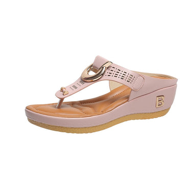 Damen Trendige Modische Plattform Wedge Casual Sandalen