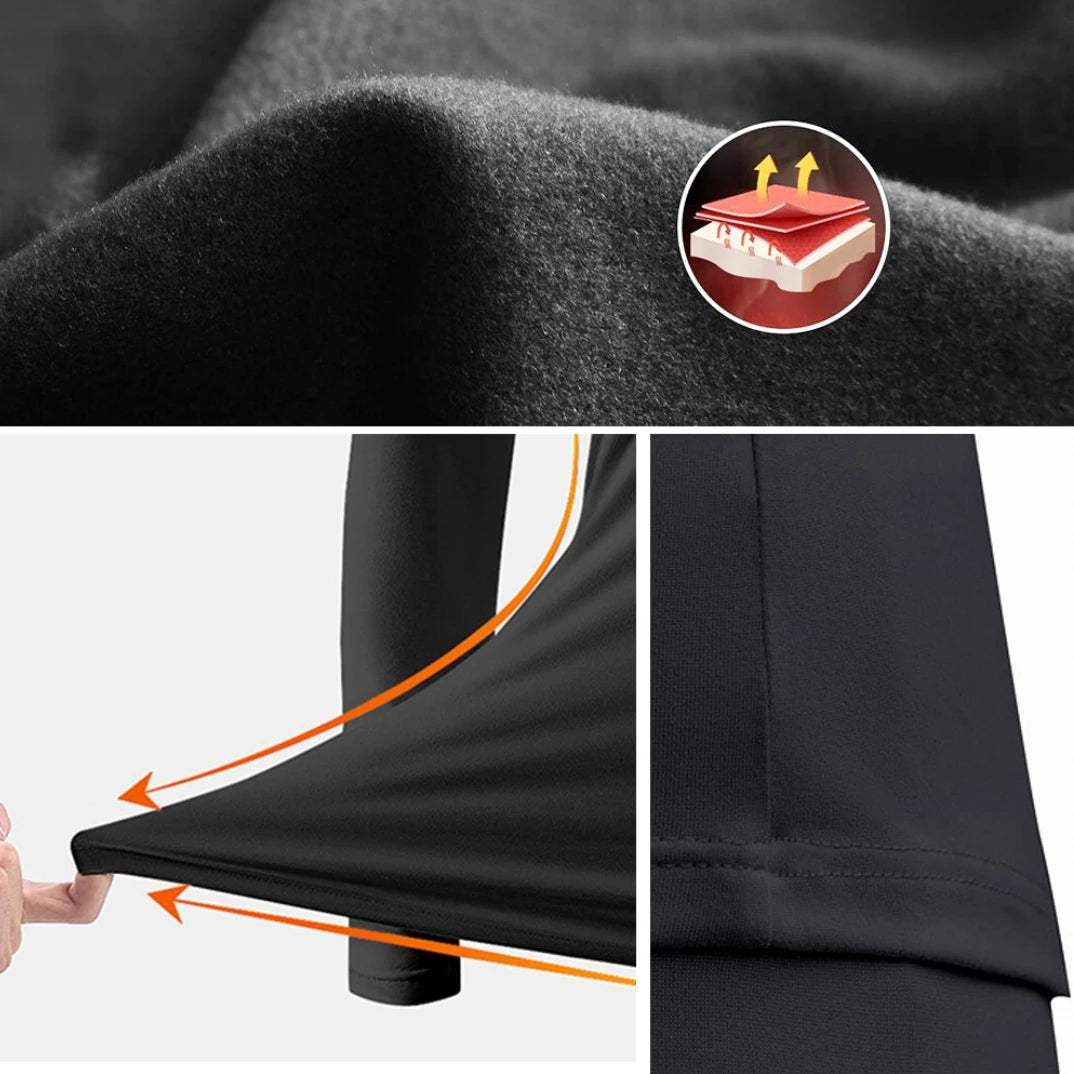 Naadloze thermische set voor dames