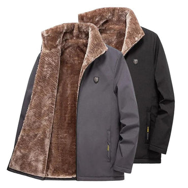 Fleece- Gefutterte Herrenjacke