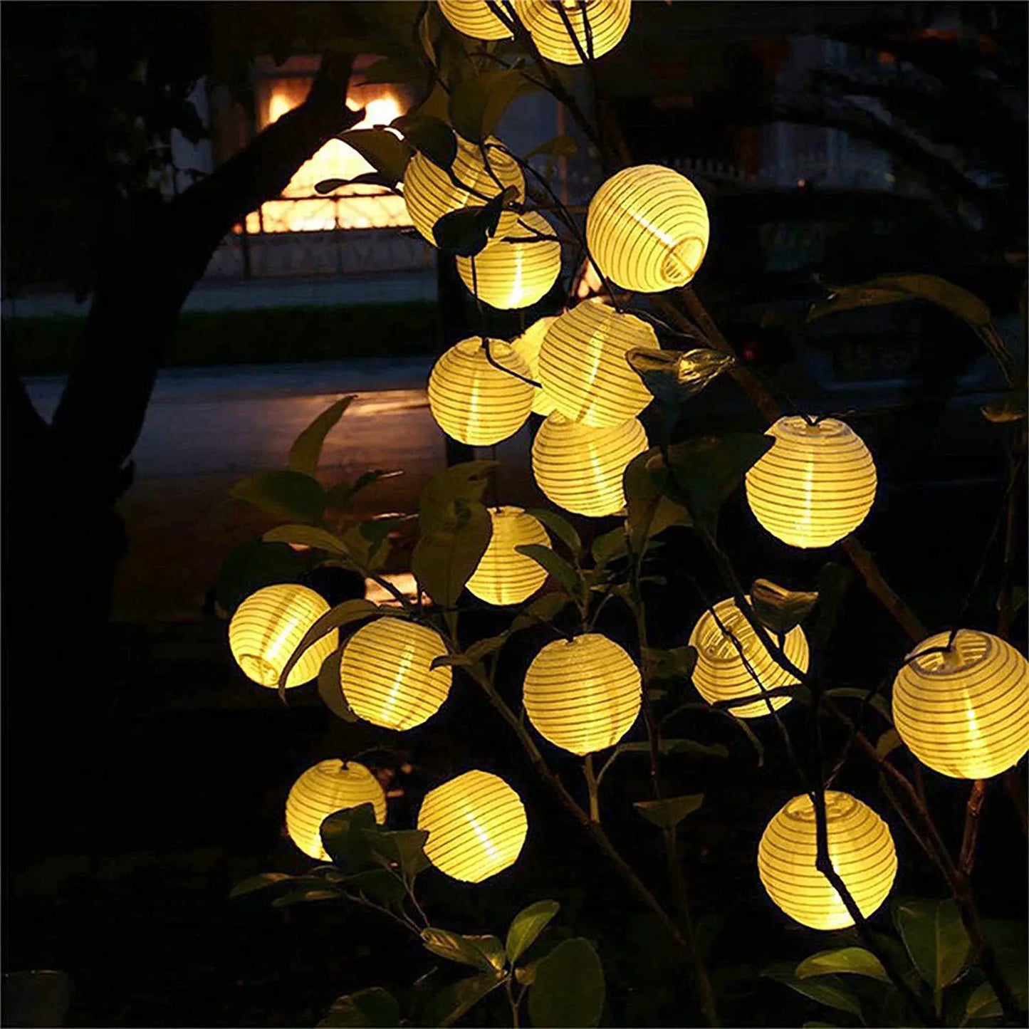 Wasserfeste Solar-Laternen-Lichterkette