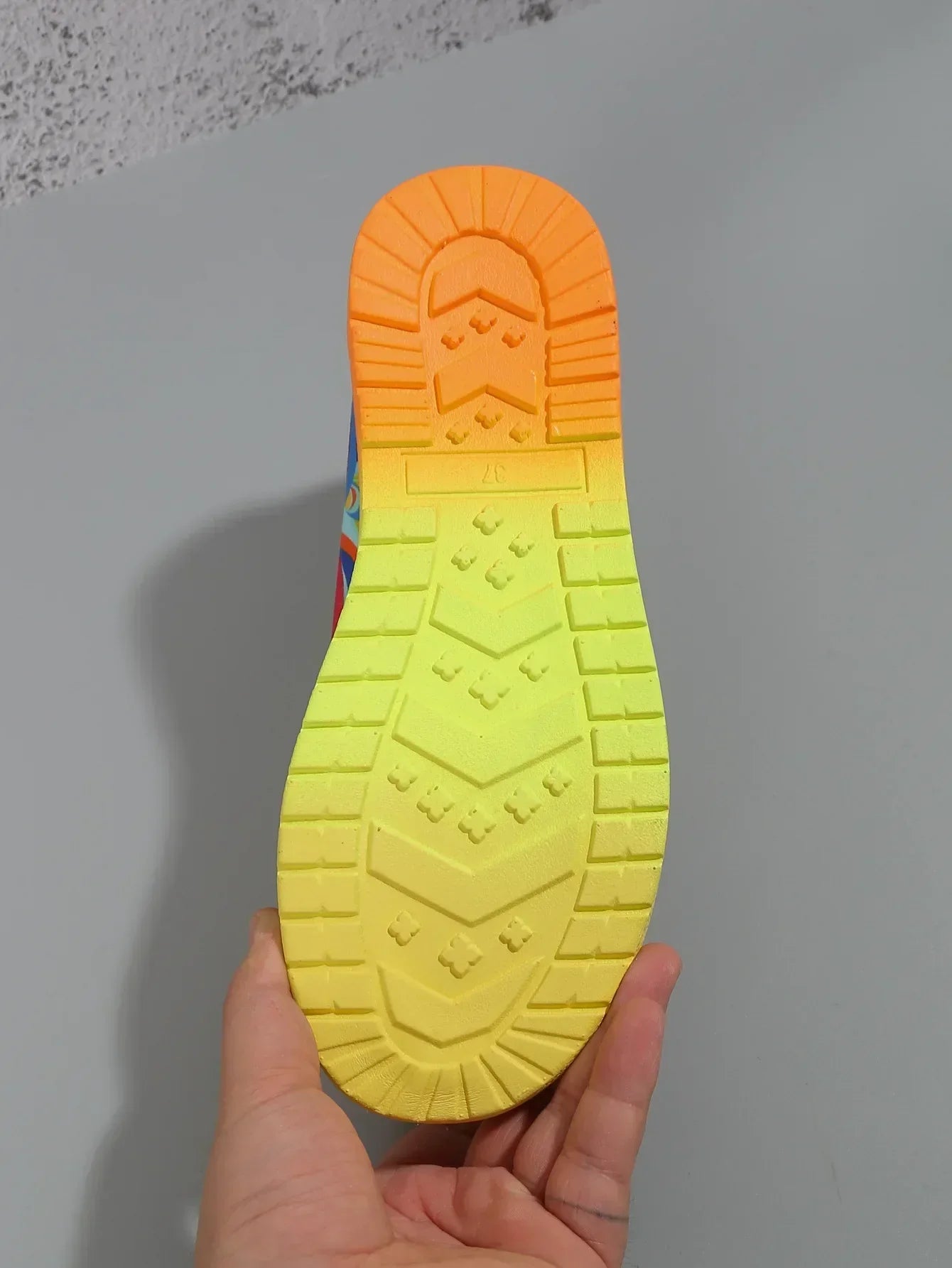 Kenna - Ethnische Regenbogen-Leinwand-Schuhe