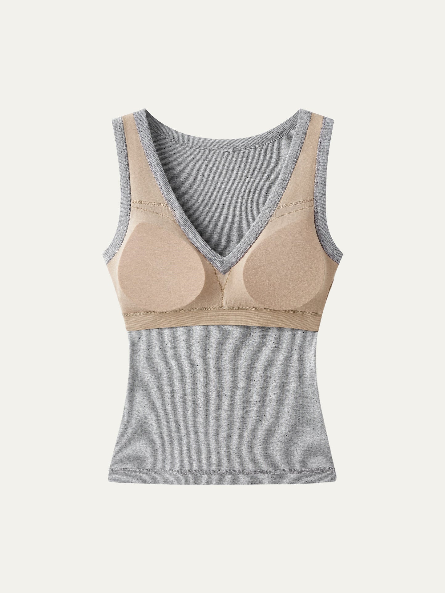 Dehnbare V-Ausschnitt Baumwolle Neue Luftige Brami Tanktop