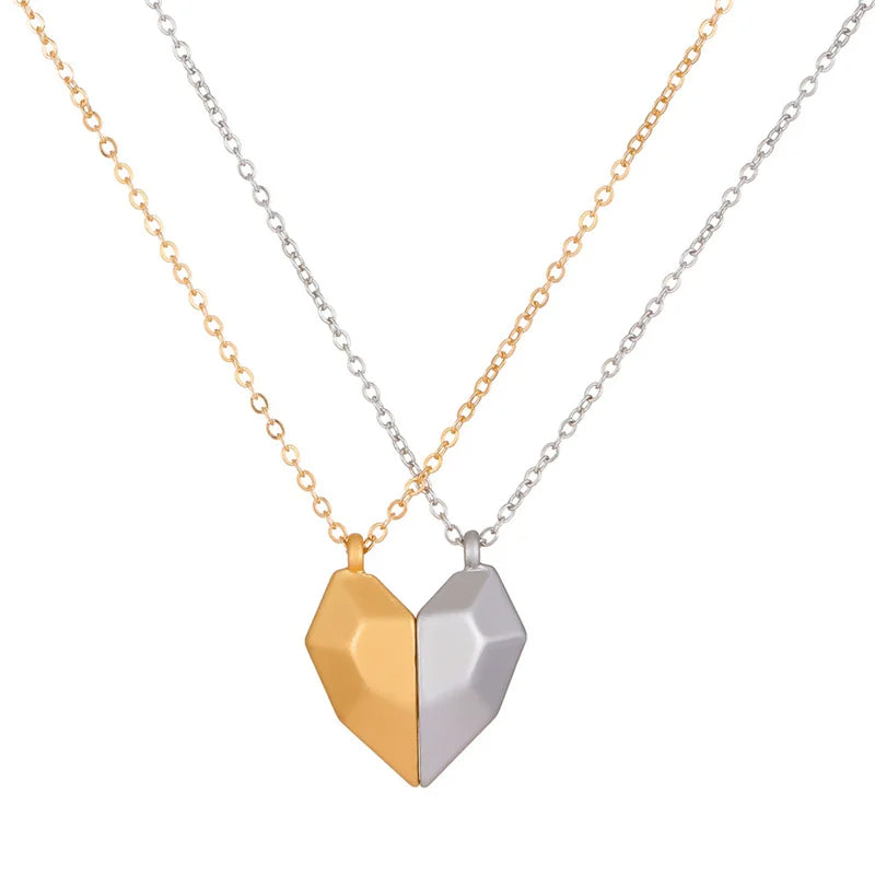 Magnetische hart ketting | Voor hem en zij
