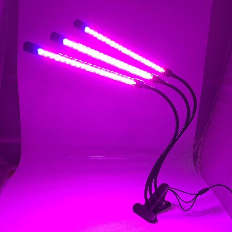 USB Timer LED Pflanze wachsen Lichter