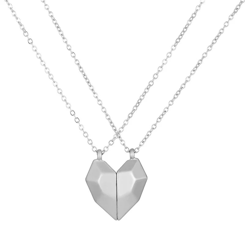 Magnetische hart ketting | Voor hem en zij