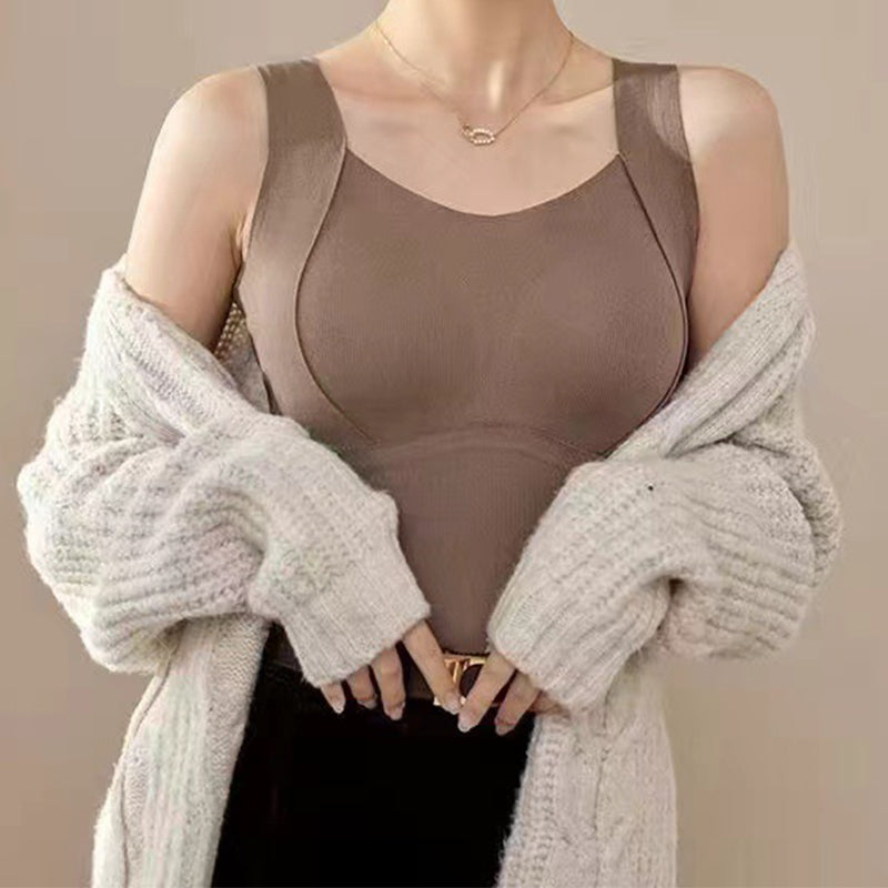 WarmFit | heiß verkaufte dicke warme Tanktop mit eingebautem BH