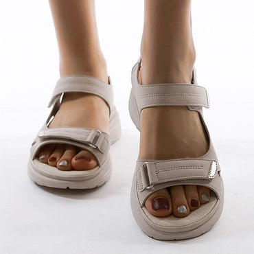 Orthopädische Damensandalen – Verstellbare Riemen für optimalen Komfort
