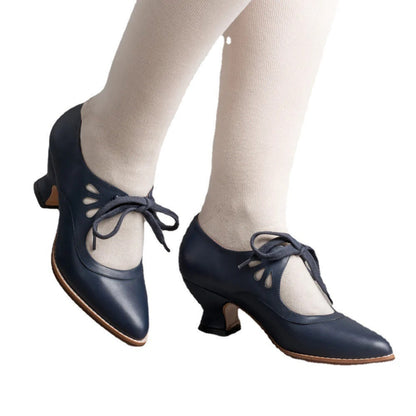 Orthopädische Damenschuhe mit Absatz