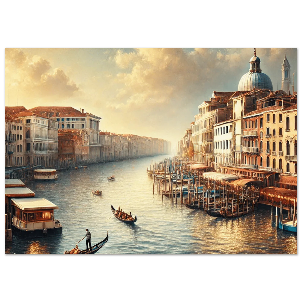 Venedig Kunstposter – Eleganter Druck für stilvolle Räume