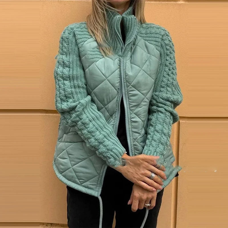 Elsa trui met hoge kraag
