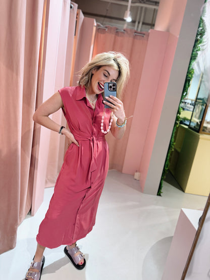 Wiesen Kleid - Rosa