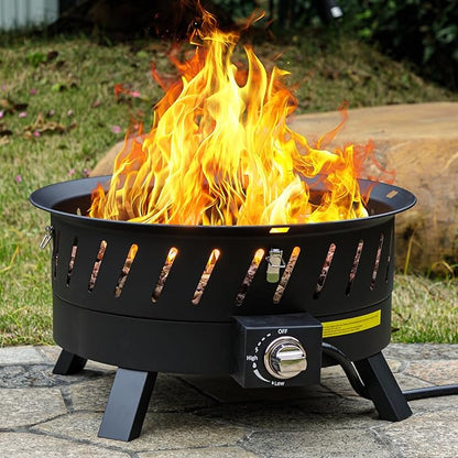 Lume Fire Glow – Tragbare Propangas-Feuerstelle