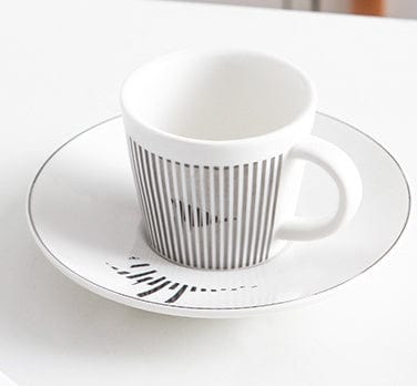 Sip Bewegte Reflexion Kreativer Kaffeetassenspiegel