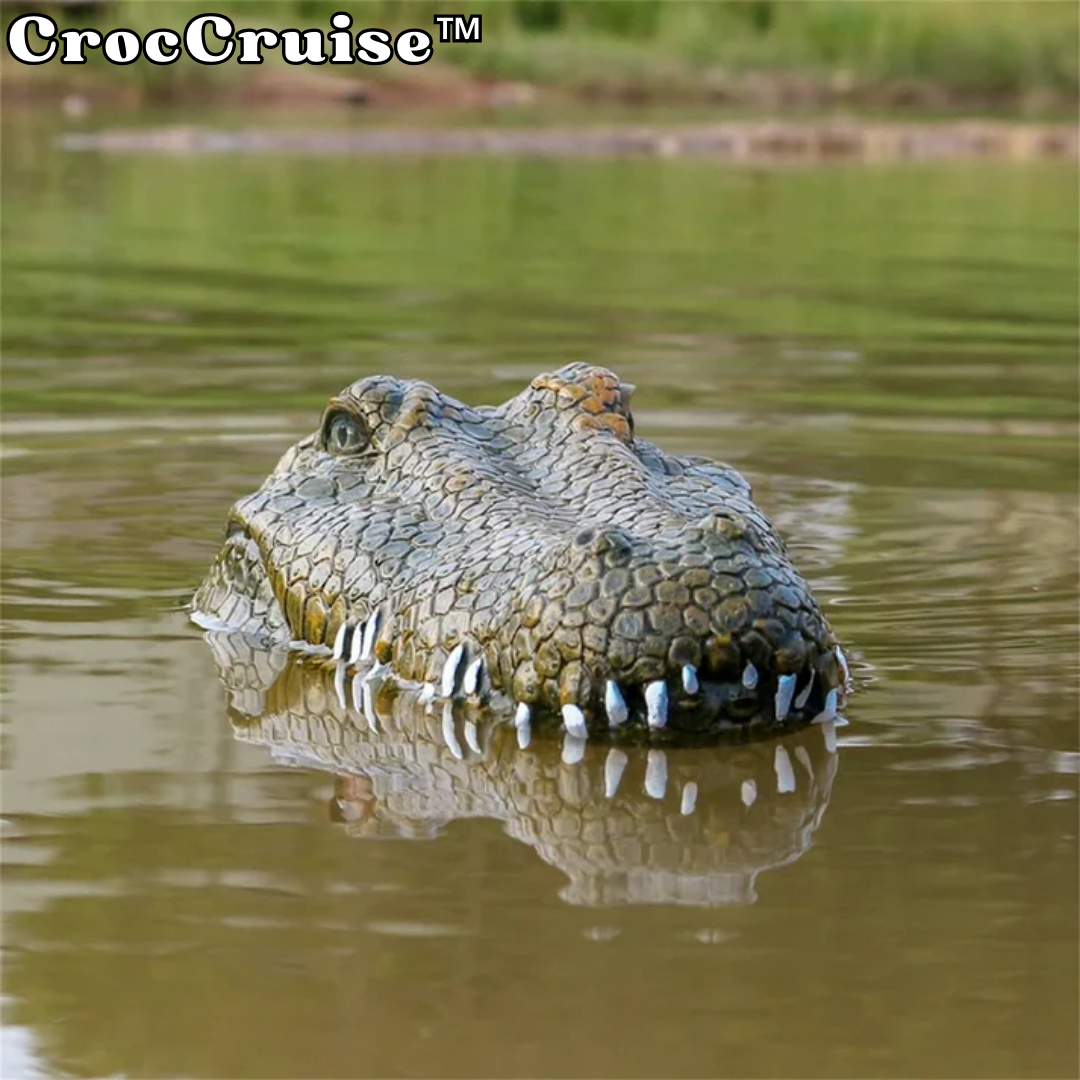 Croccruise - simulatie krokodilkop