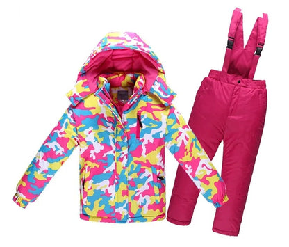 Winterpak voor de windjager voor kinderen