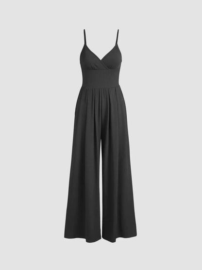 Ella | Jumpsuit met wijde pijpen