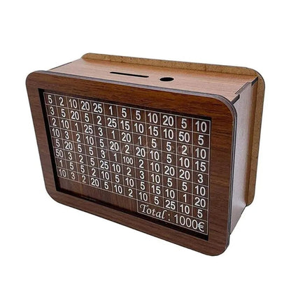 Houten spaarvarken
