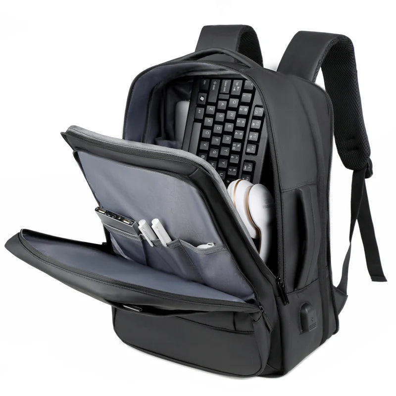 Reis backpack met USB -oplaadverbinding