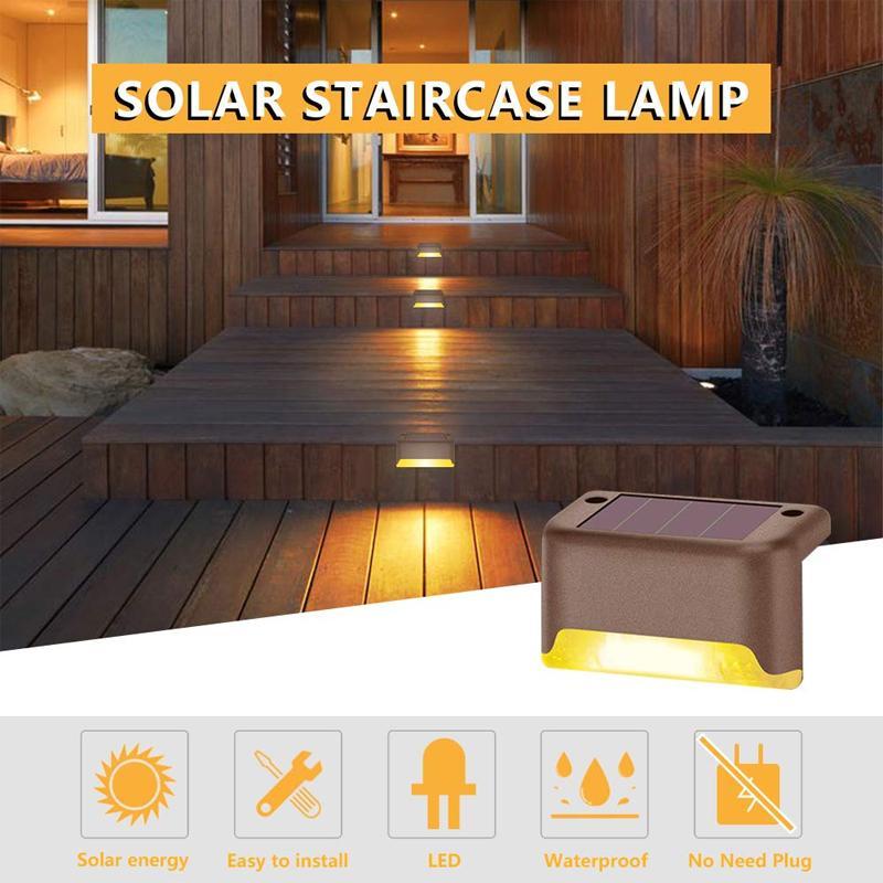 Innovative Solar Eingebaute Outdoor Wetterfeste Lampe