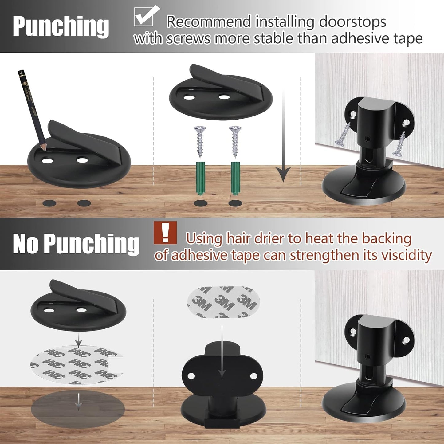 Magnetische deurstopper