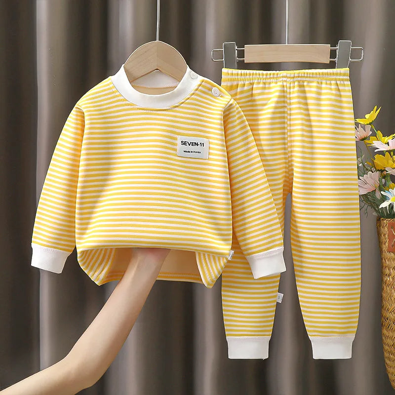 Knuffelzachte kinderpyjama voor baby's en peuters