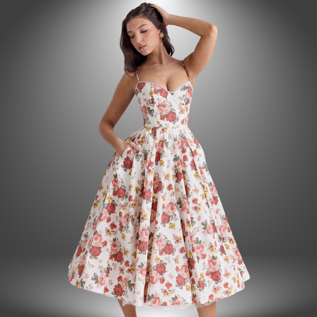Luna Bellezza  Premium Damen Langkleid