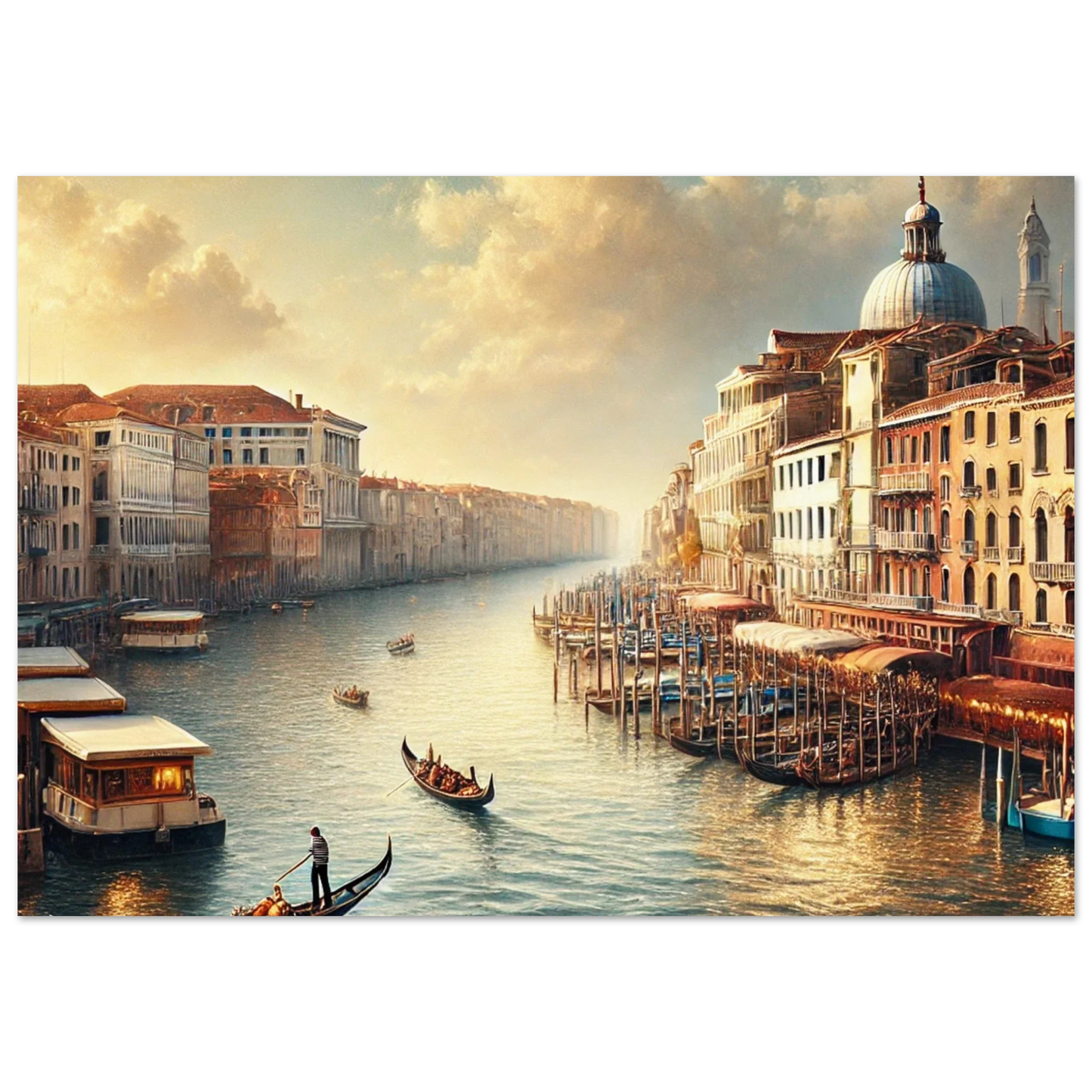 Venedig Kunstposter – Eleganter Druck für stilvolle Räume