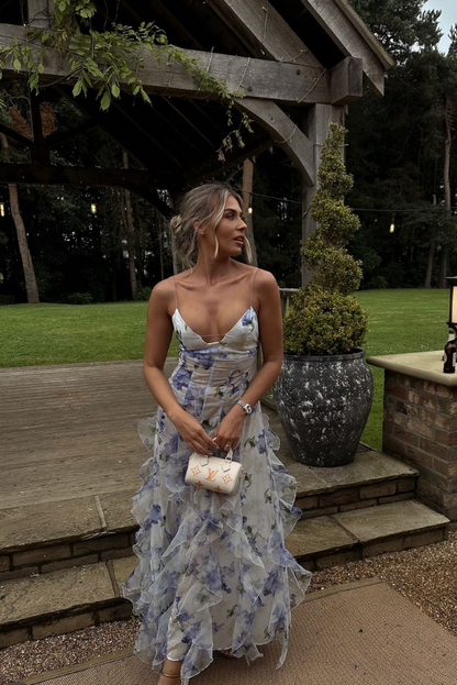 Maisie | Florales Maxikleid