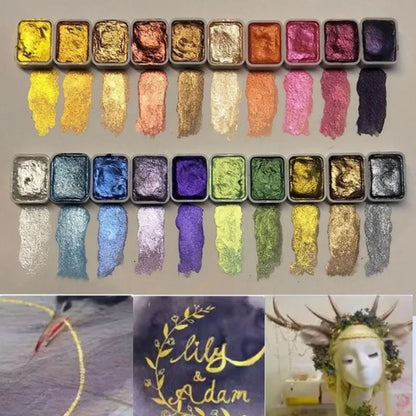 Kolorful - Puder Mineral Perle Pigment Kunst Aquarell