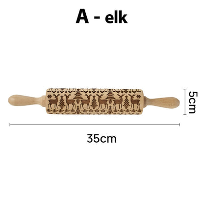 Versierde deegroller