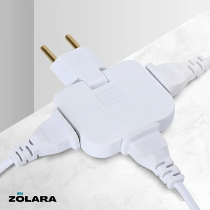 Drehbarer EU-Stecker Adapter | Mehrfachsteckdosen Eco