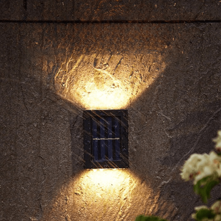 Deluxe Drahtlose LED Solar Wandlampen - Verwandeln Sie Ihren Garten mit dem perfekten Ambiente!