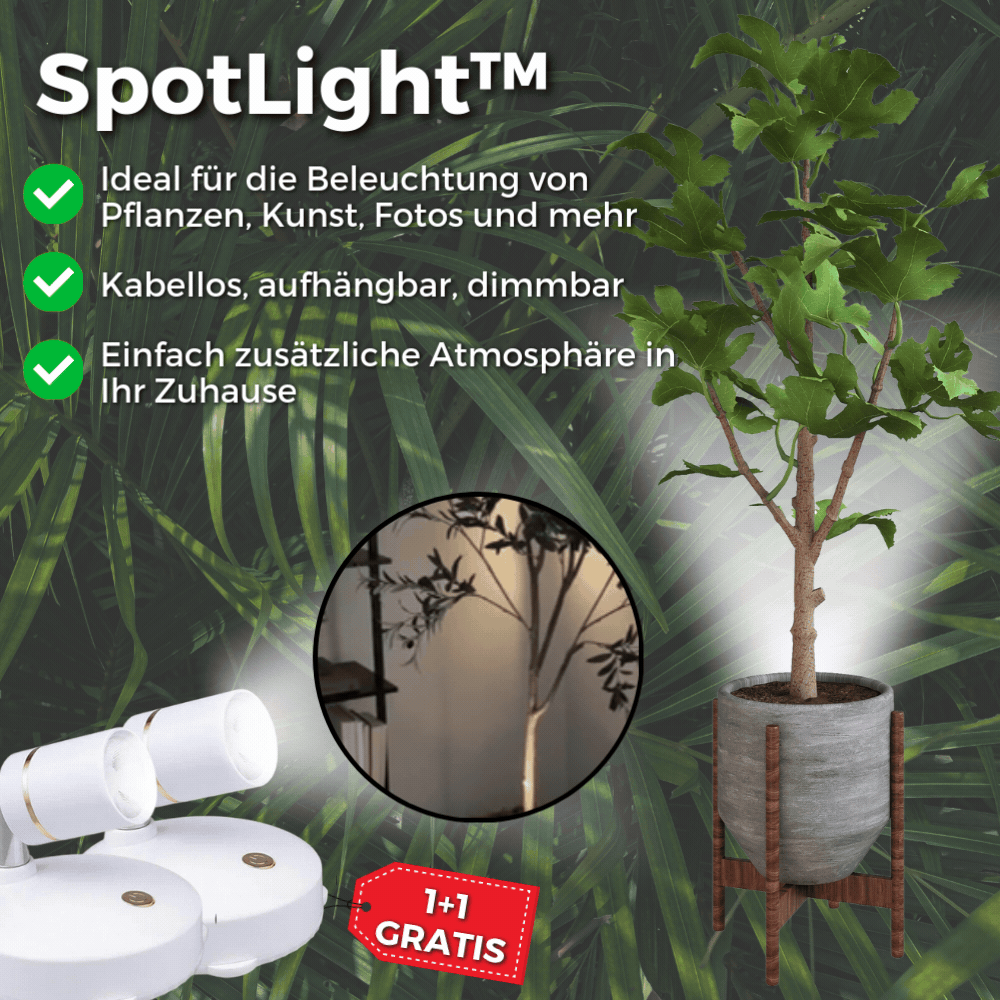 HaloSpot | Kabelloser LED-Strahler [Letzter Tag Rabatt]