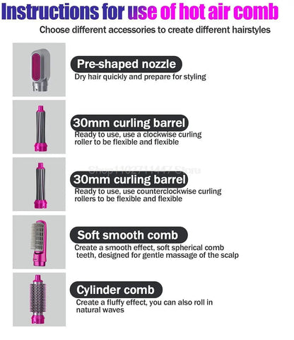 5-in-1 Haarstyler Pro
