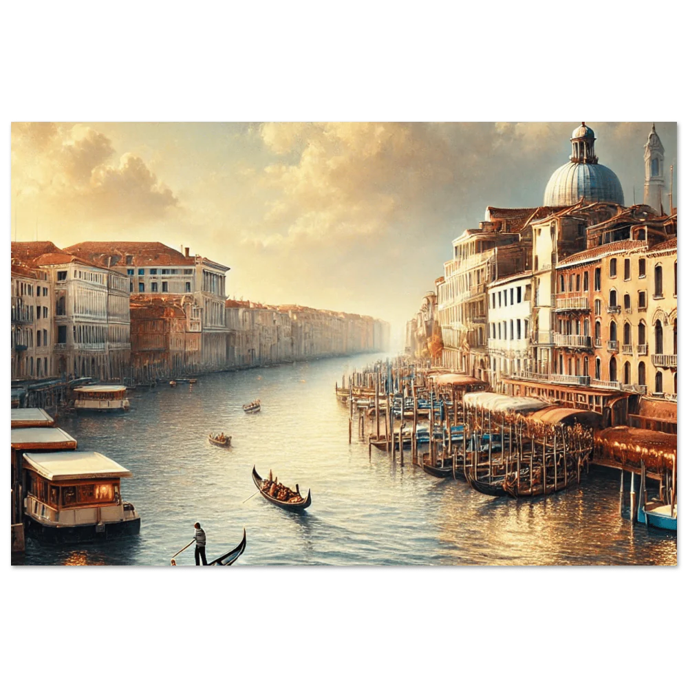 Venedig Kunstposter – Eleganter Druck für stilvolle Räume