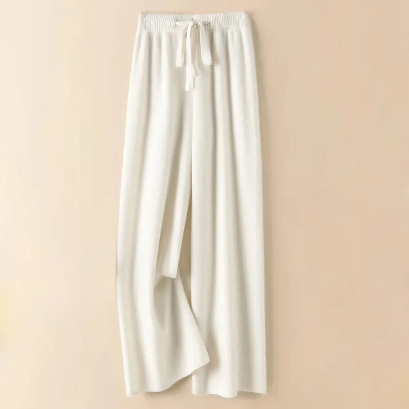 Gebreide broek voor dames
