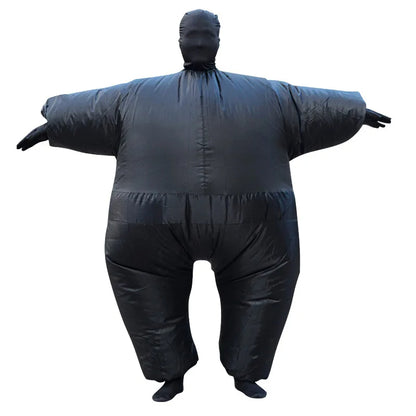 Opblaasbaar Big Fat Ninja-kostuum