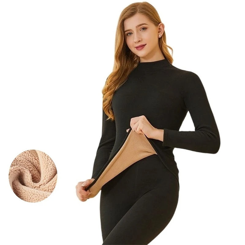 Dameshermofleece intieme set