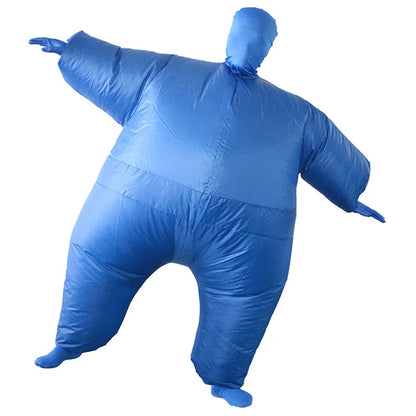 Opblaasbaar Big Fat Ninja-kostuum