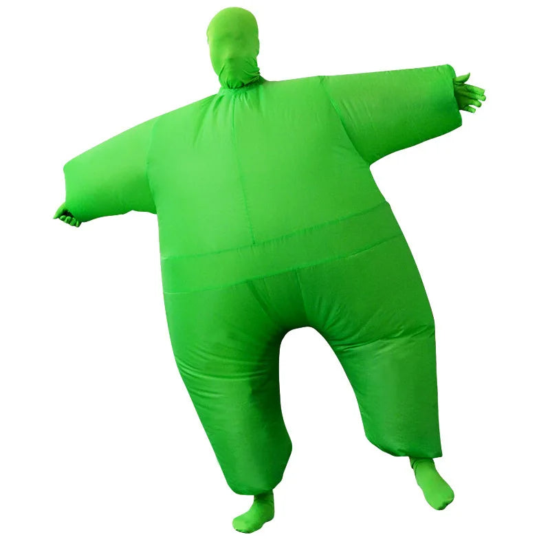 Opblaasbaar Big Fat Ninja-kostuum