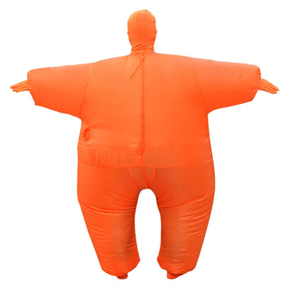 Opblaasbaar Big Fat Ninja-kostuum