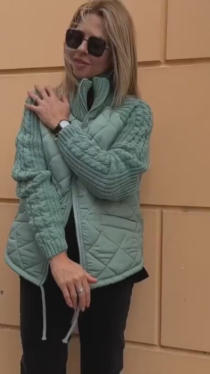 Elsa trui met hoge kraag