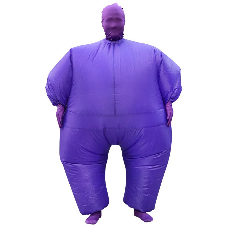 Opblaasbaar Big Fat Ninja-kostuum