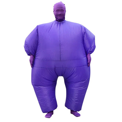 Opblaasbaar Big Fat Ninja-kostuum