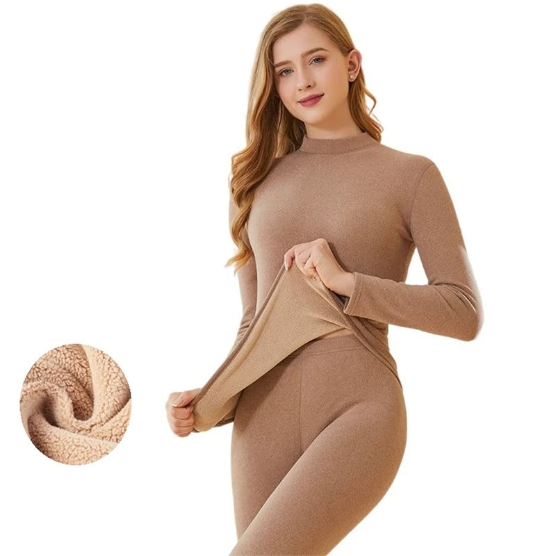 Dameshermofleece intieme set