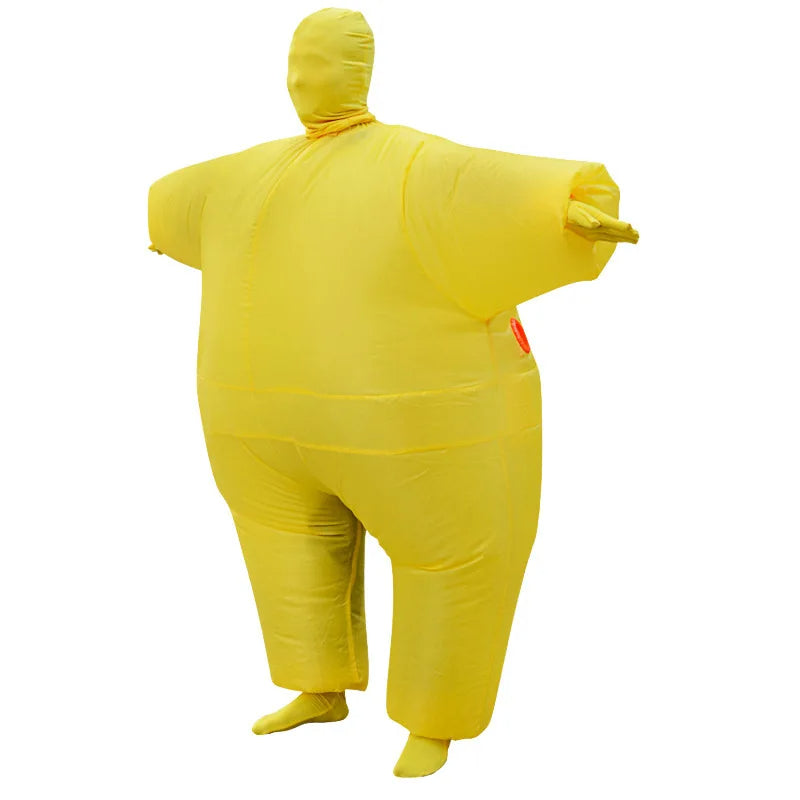 Opblaasbaar Big Fat Ninja-kostuum